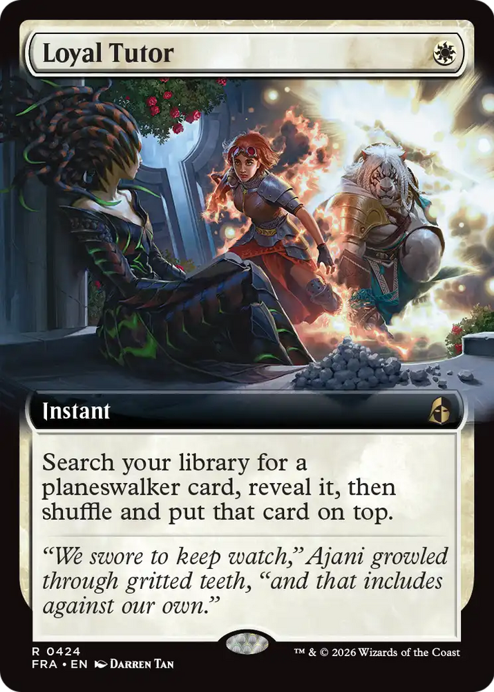 Loyal Tutor (Extended Art) [Reality Fracture]