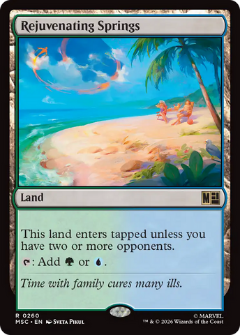 Rejuvenating Springs [Marvel Super Heroes Commander]