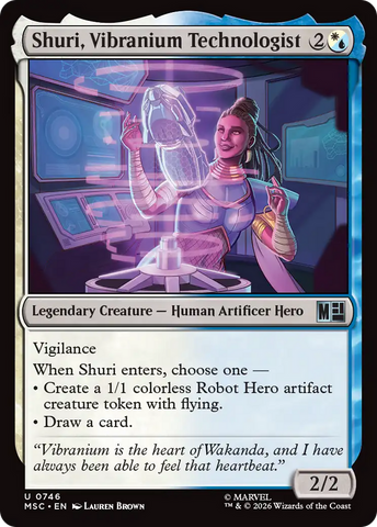 Shuri, Vibranium Technologist [Marvel Super Heroes Commander]