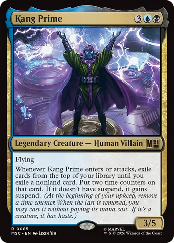 Kang Prime (Surge Foil) [Marvel Super Heroes Commander]