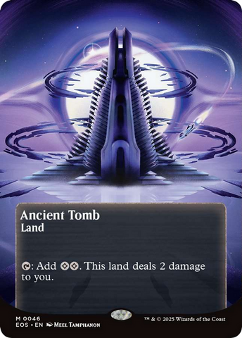 Ancient Tomb (0046) (Borderless) [Edge of Eternities: Stellar Sights]