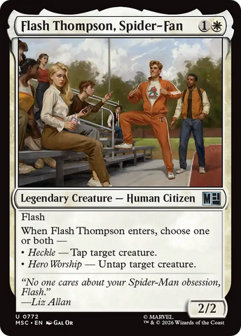 Flash Thompson, Spider-Fan [Marvel Super Heroes Commander]