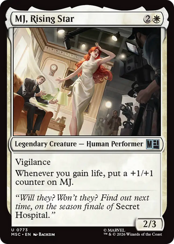 MJ, Rising Star [Marvel Super Heroes Commander]