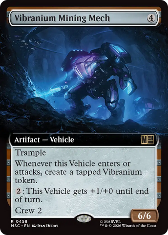 Vibranium Mining Mech (Extended Art) [Marvel Super Heroes Commander]