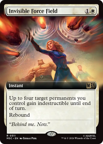 Invisible Force Field (Extended Art) [Marvel Super Heroes Commander]