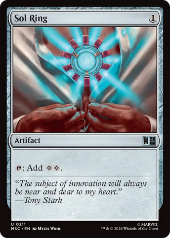 Sol Ring [Marvel Super Heroes Commander]