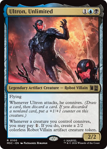 Ultron, Unlimited (Surge Foil) [Marvel Super Heroes Commander]