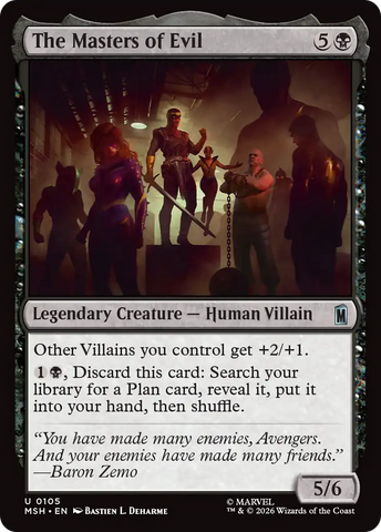 The Masters of Evil [Marvel Super Heroes]