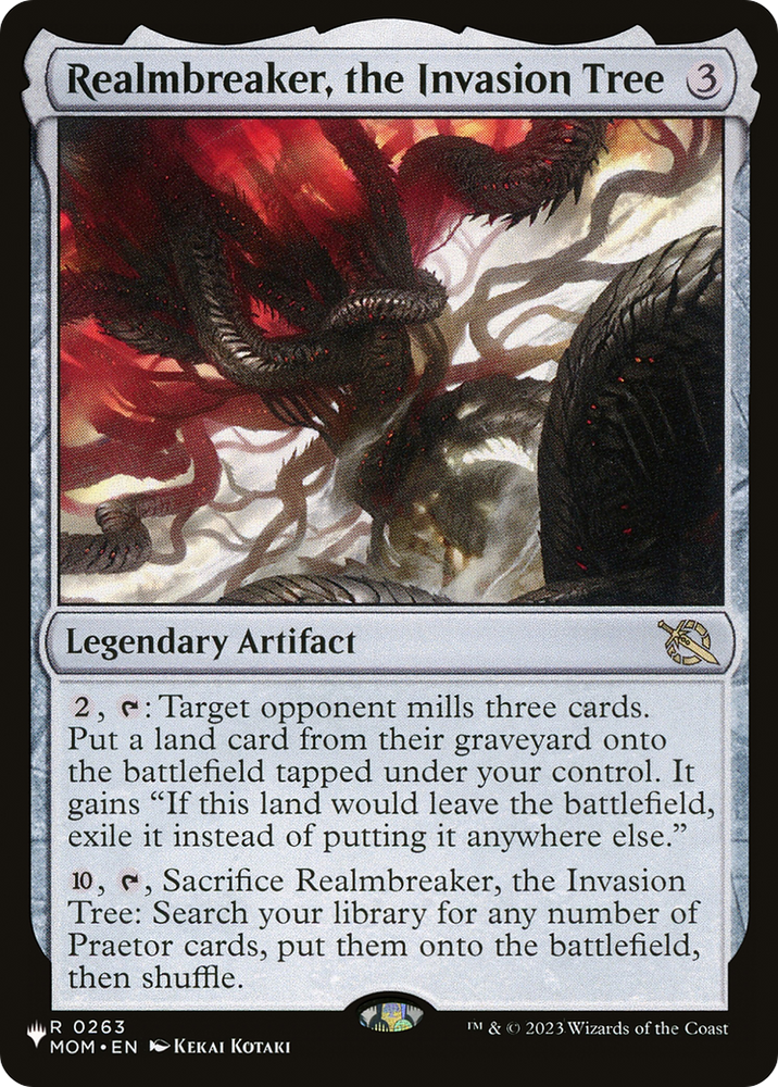 Realmbreaker, the Invasion Tree (MOM) [The List]