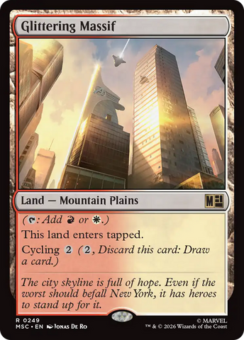 Glittering Massif [Marvel Super Heroes Commander]