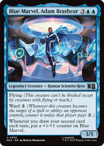 Blue Marvel, Adam Brashear [Marvel Super Heroes Commander]