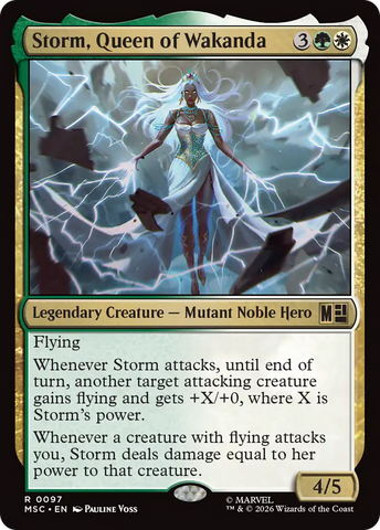 Storm, Queen of Wakanda [Marvel Super Heroes Commander]