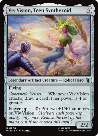 Viv Vision, Teen Synthezoid [Marvel Super Heroes]