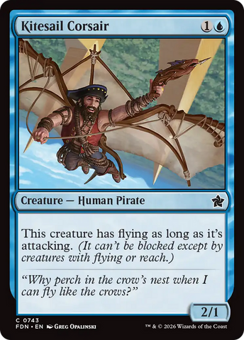 Kitesail Corsair (0743) [Foundations]