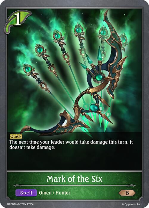 Mark of the Six (GFB01b-057EN) [Gloryfinder Bundle 01: Guide to Glory]