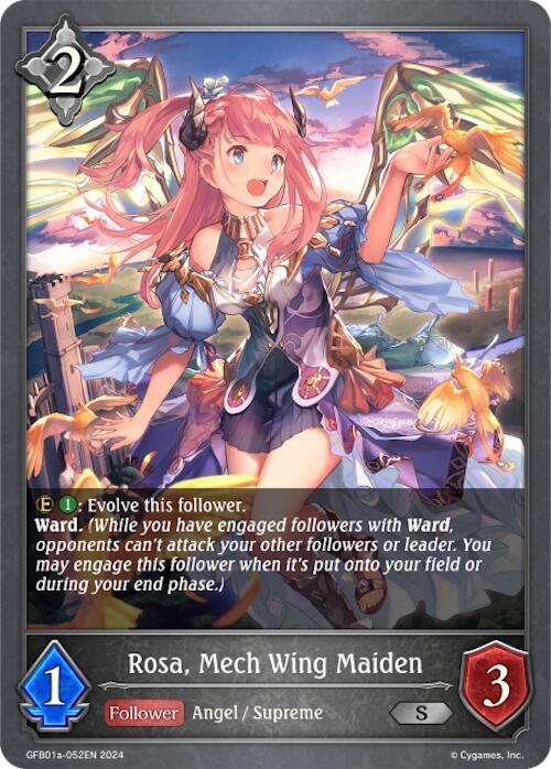 Rosa, Mech Wing Maiden (GFB01a-052EN) [Gloryfinder Bundle 01: Guide to Glory]