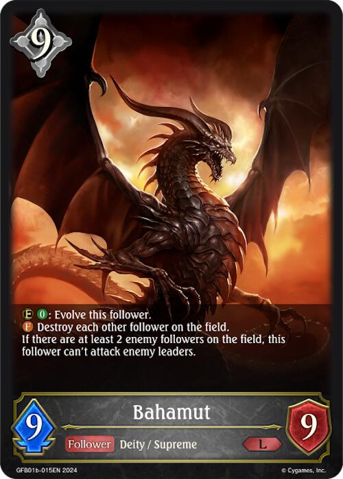 Bahamut (GFB01b-015EN) [Gloryfinder Bundle 01: Guide to Glory]