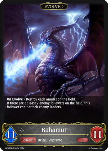 Bahamut (Evolved) (GFB01b-016EN) [Gloryfinder Bundle 01: Guide to Glory]