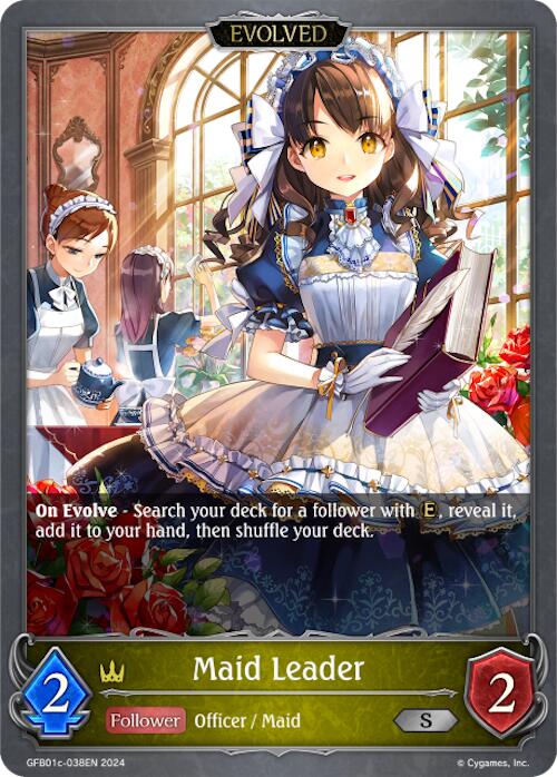 Maid Leader (Evolved) (GFB01c-038EN) [Gloryfinder Bundle 01: Guide to Glory]