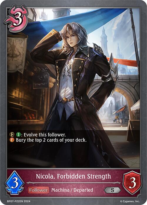 Nicola, Forbidden Strength - P22EN (Foil) (BP07-P22EN) [Verdant Steel]