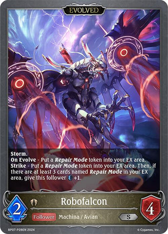 Robofalcon (Evolved) - P28 (Foil) (BP07-P28EN) [Verdant Steel]