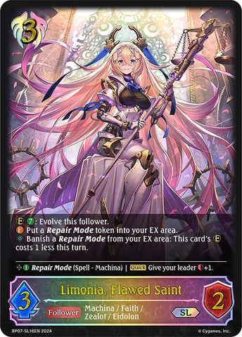 Limonia, Flawed Saint (BP07-SL16EN) [Verdant Steel]