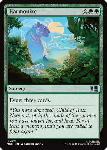 Harmonize (Surge Foil) [Marvel Super Heroes Commander]