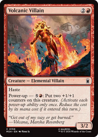 Volcanic Villain [Marvel Super Heroes]