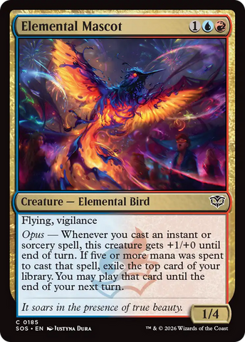 Elemental Mascot [Secrets of Strixhaven]
