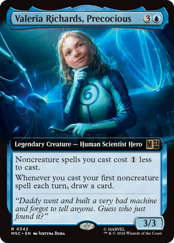 Valeria Richards, Precocious (Extended Art) [Marvel Super Heroes Commander]