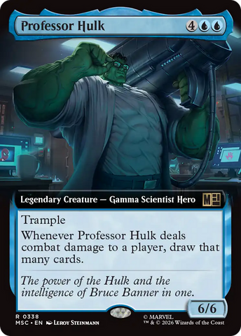 Professor Hulk (Extended Art) [Marvel Super Heroes Commander]