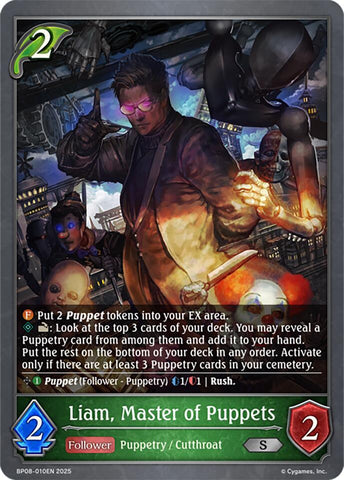 Liam, Master of Puppets (BP08-010EN) [Alterchaotica]