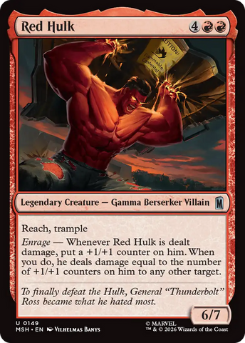 Red Hulk [Marvel Super Heroes]