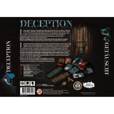 Deception: Murder in Hong Kong (CS-Files 犯罪現場) [Board Games]