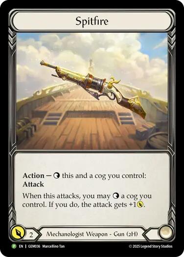 Spitfire [GEM036] (GEM Pack 2)  Cold Foil