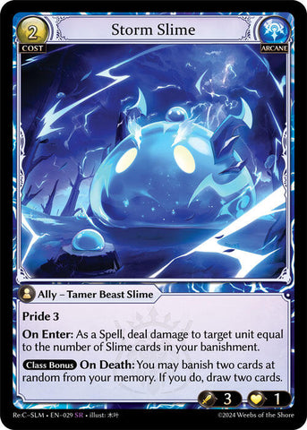 Storm Slime (029) [Silvie Re:Collection, Slime Sovereign Lite]