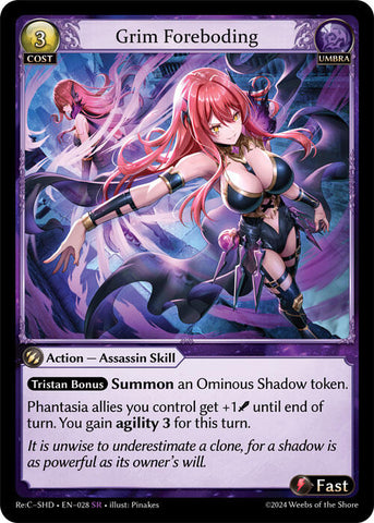 Grim Foreboding (028) [Tristan Re:Collection, Shadowdancer Lite]
