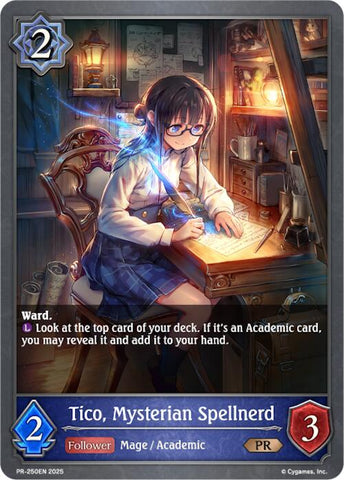 Tico, Mysterian Spellnerd (PR-250EN) [Promotional Cards]