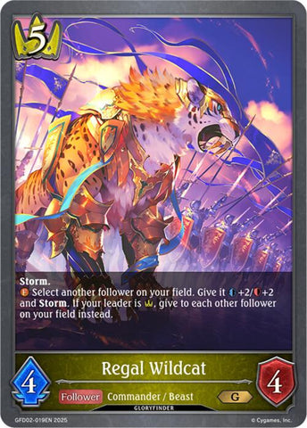 Regal Wildcat (GFD02-019EN) [GFD02: Treacherous Ambitions]