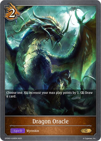 Dragon Oracle (GFD02-030EN) [GFD02: Treacherous Ambitions]