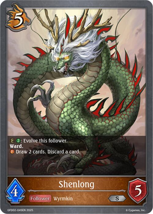 Shenlong (GFD02-045EN) [GFD02: Treacherous Ambitions]