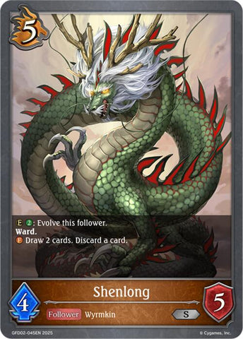 Shenlong (GFD02-045EN) [GFD02: Treacherous Ambitions]