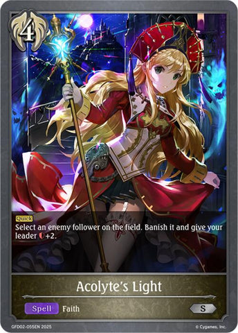 Acolyte's Light (GFD02-055EN) [GFD02: Treacherous Ambitions]