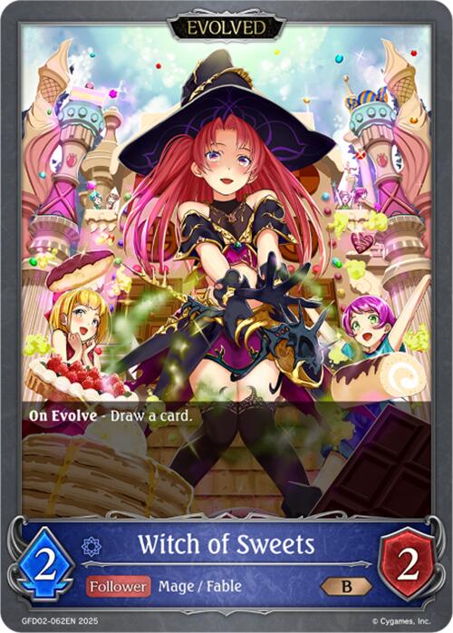 Witch of Sweets (Evolved) (GFD02-062EN) [GFD02: Treacherous Ambitions]
