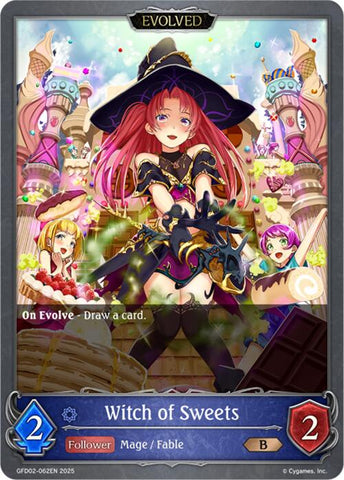 Witch of Sweets (Evolved) (GFD02-062EN) [GFD02: Treacherous Ambitions]