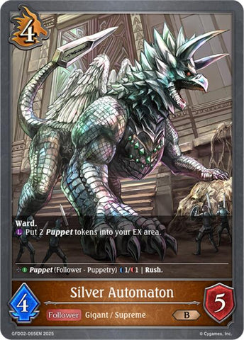 Silver Automaton (GFD02-065EN) [GFD02: Treacherous Ambitions]