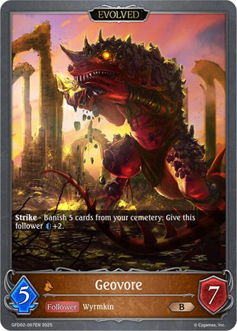 Geovore (Evolved) (GFD02-067EN) [GFD02: Treacherous Ambitions]
