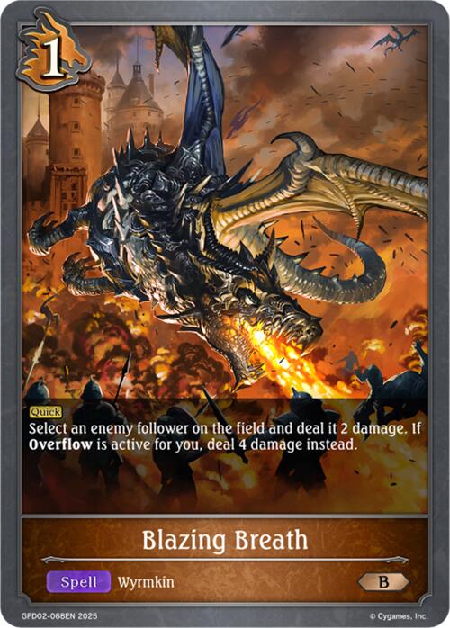 Blazing Breath (GFD02-068EN) [GFD02: Treacherous Ambitions]