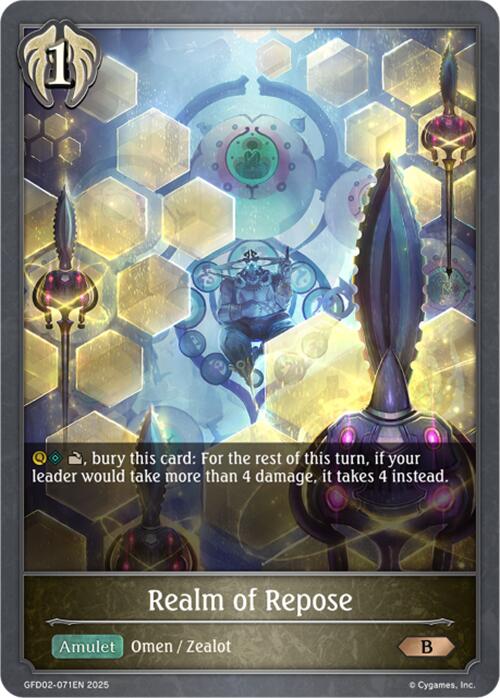 Realm of Repose (GFD02-071EN) [GFD02: Treacherous Ambitions]