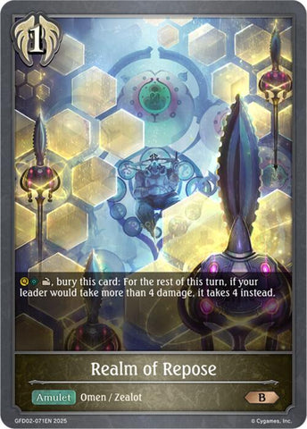 Realm of Repose (GFD02-071EN) [GFD02: Treacherous Ambitions]
